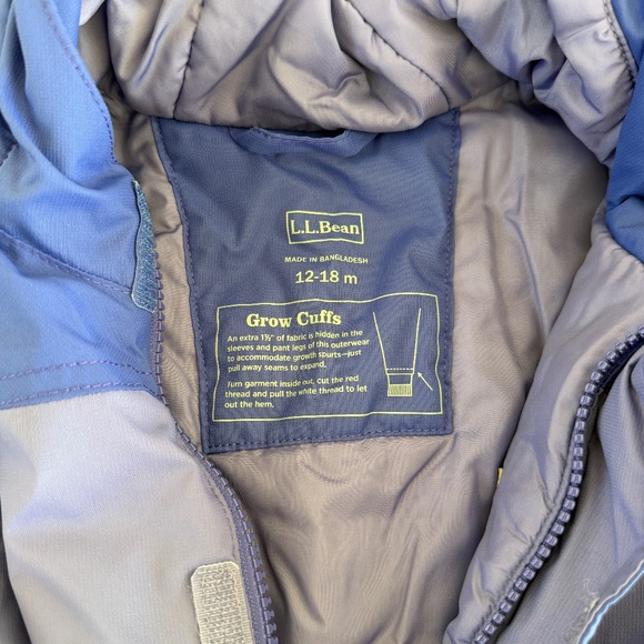 L.L. Bean Cold Buster Snowsuit 12-18mo - Picture 3 of 6